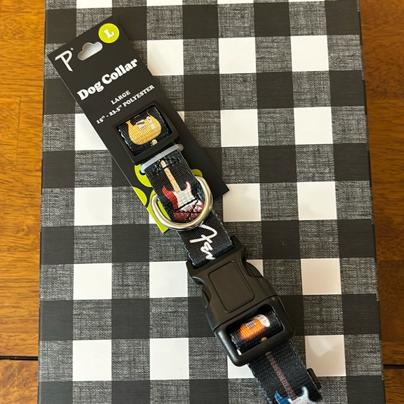 LARGE-PERRI’S PET PRODUCTS DOG COLLARS FENDER GUITARS ADJUSTABLE - Picture 6 of 9